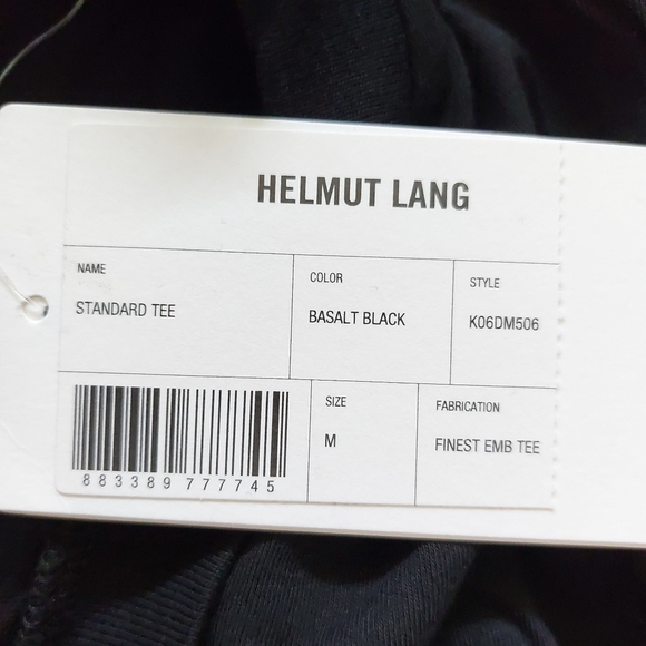 Helmut Lang unisex t-shirt  nwt - Picture 3 of 6